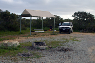 Camping at Hakea Reserve